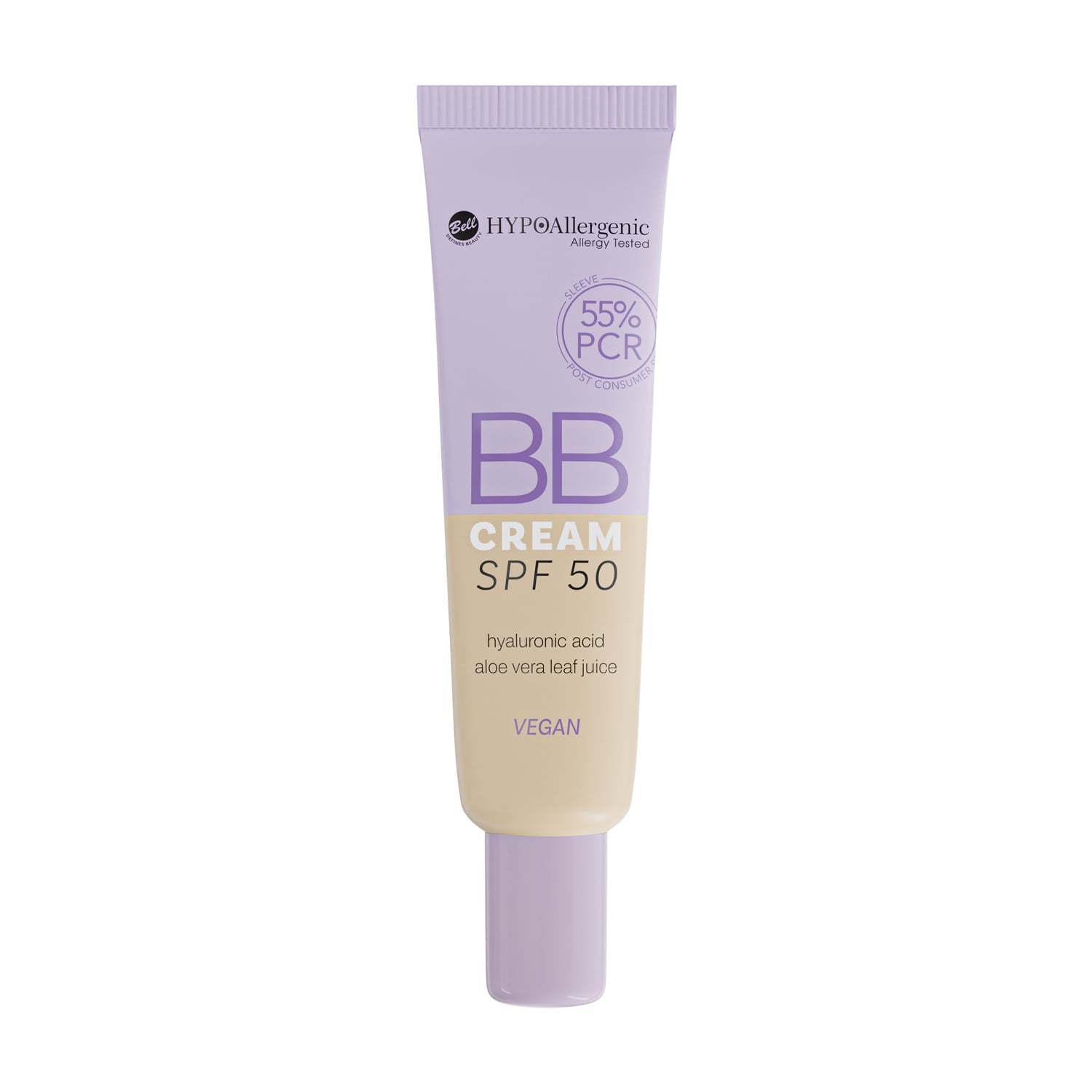 BB-крем для обличчя Bell HypoAllergenic BB Cream SPF 50, 01 Nude, 30 мл